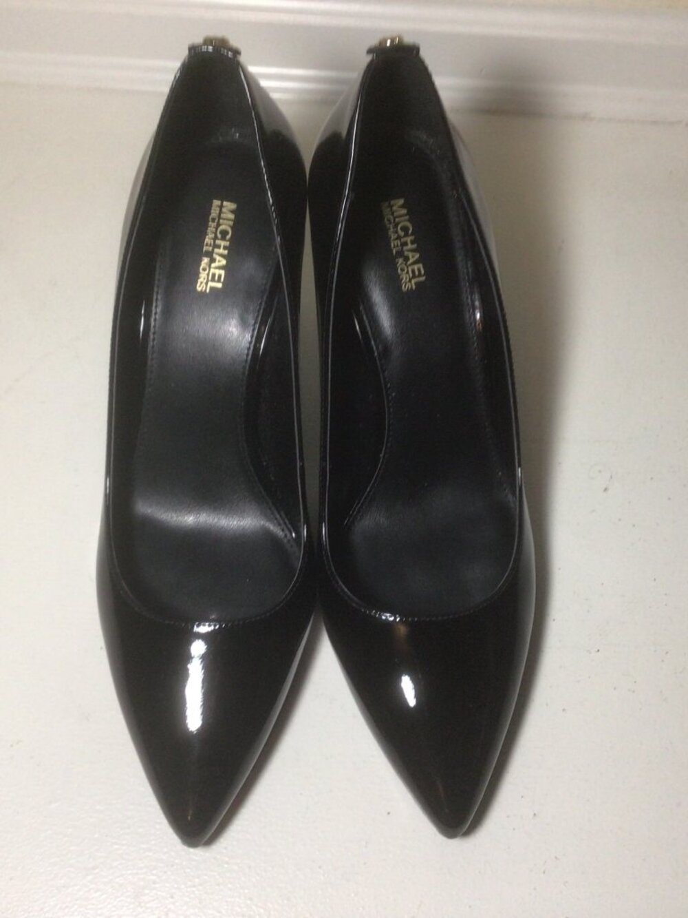Michael Kors Women's Alina Flex Pump Black Patent Shoes Size US 8 New